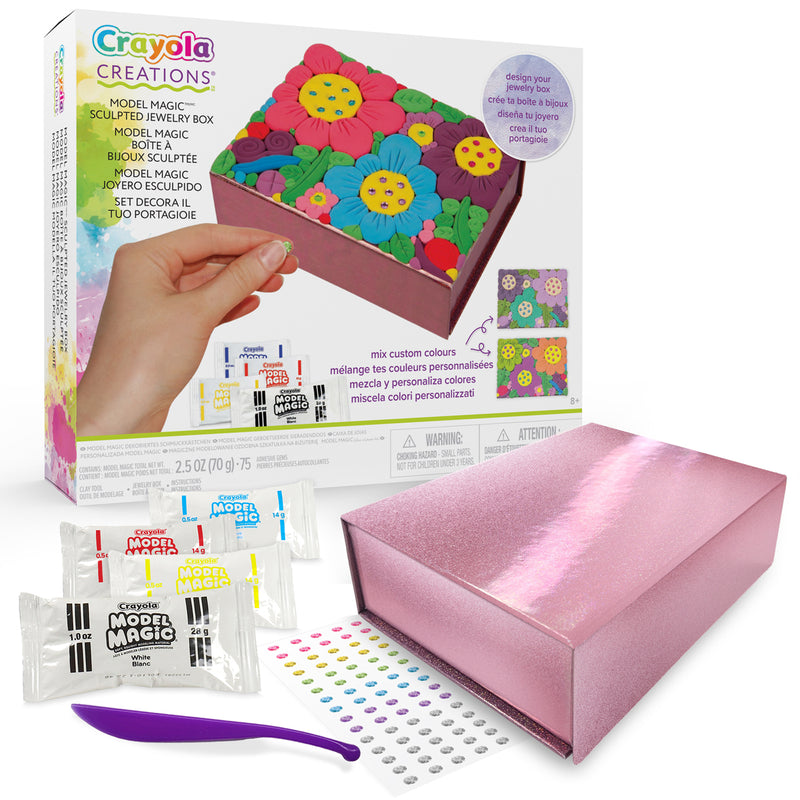 Crayola Creations Model Magic Sculpture Jewellery Box