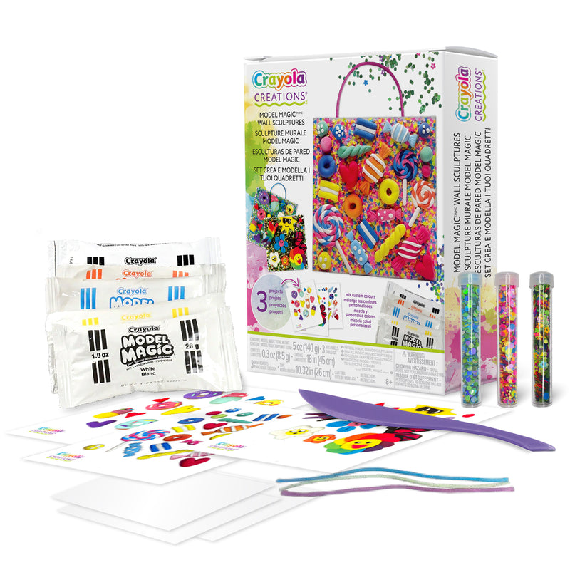 Crayola Creations Model Magic Wall Sculptures Kit