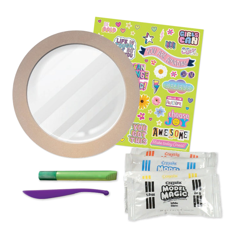 Crayola Creations Model Magic Daisy Mirror Kit