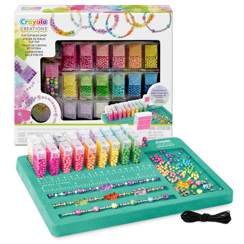 Crayola Creations Flip Top Bead Shop Set