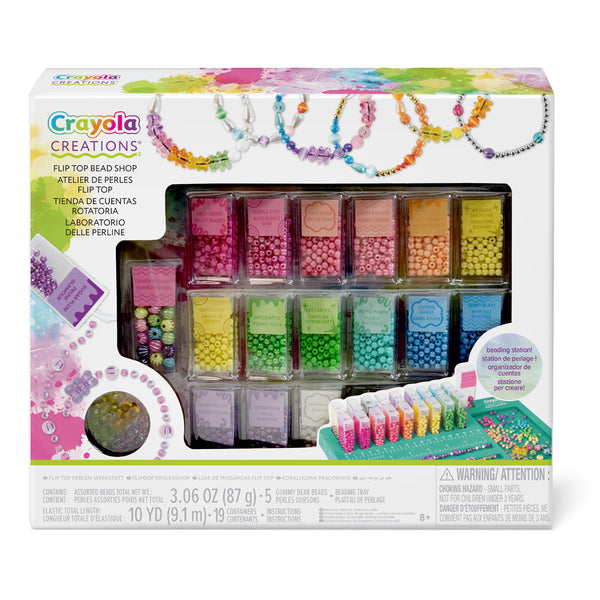 Crayola Creations Flip Top Bead Shop Set