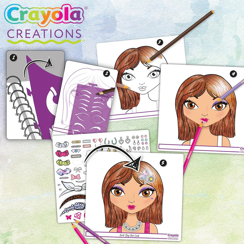 Crayola Creations Compact Make-Up Sketch Set