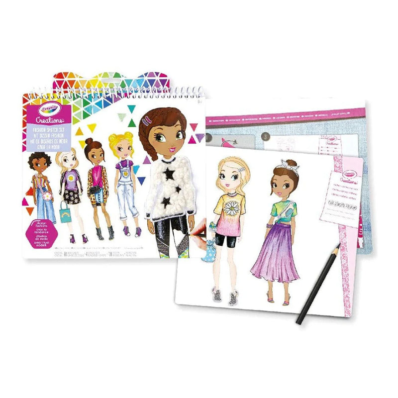 Crayola Creations I Love Fashion Sketch Set