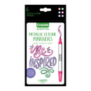 Crayola Signature Brush & Dual Tipped Markers Pack of 16