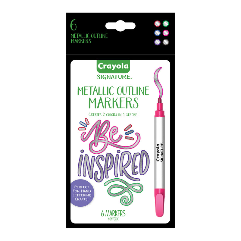 Crayola Signature Brush & Dual Tipped Markers Pack of 16