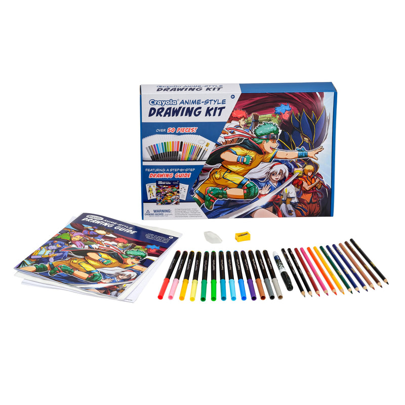Crayola Anime-Style Drawing Kit