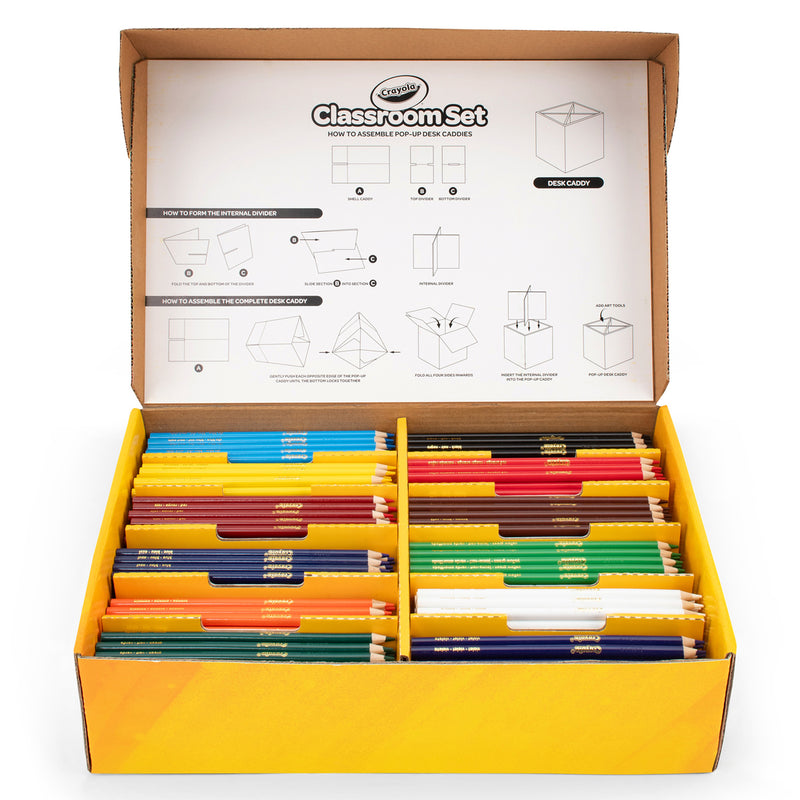 Crayola Coloured Pencils Classroom Set of 240 Pieces