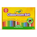 Crayola Coloured Pencils Classroom Set of 240 Pieces