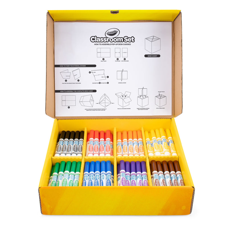 Crayola Broadline Markers Classroom Set of 120 Pieces