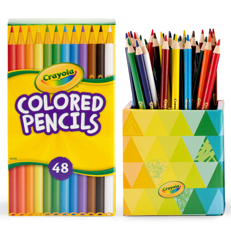 Crayola Coloured Pencils Desk Pack of 48 Pieces