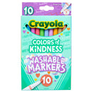 Crayola Colours of Kindness Fineline Washable Markers Pack of 10