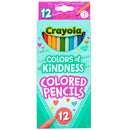 Crayola Colours of Kindness Colouring Pencils Pack of 12