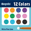 Crayola Ultra Fine Point Markers Set of 12