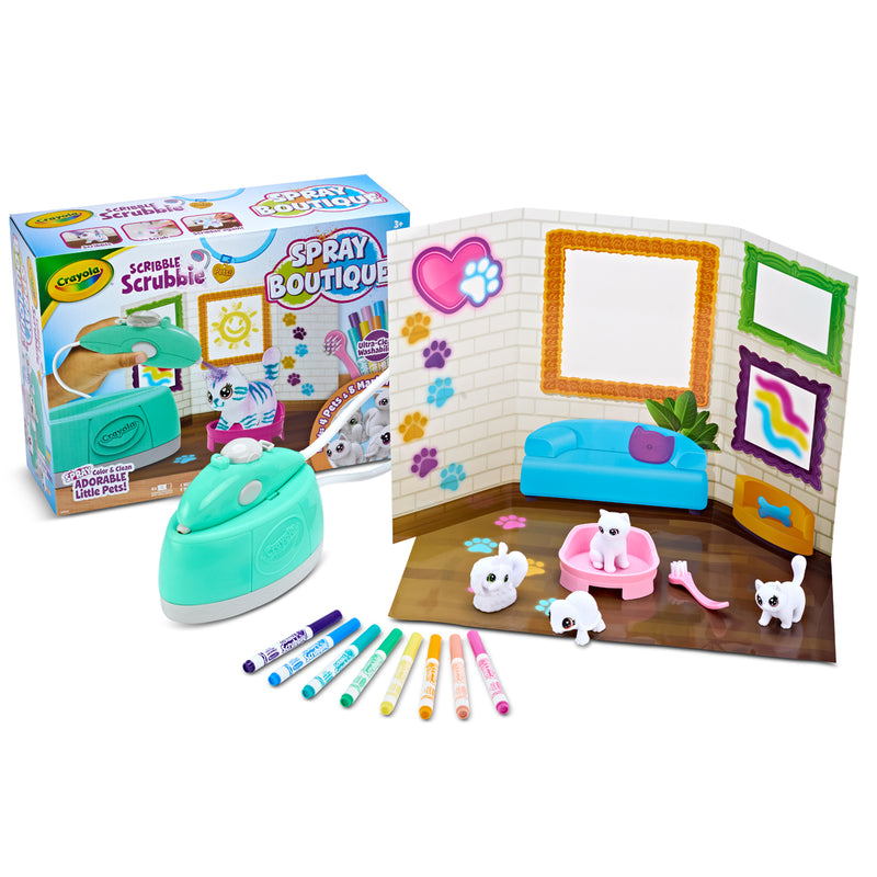 Crayola Scribble Scrubbie Spray Boutique
