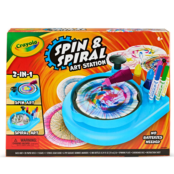 Crayola Spin & Spiral Art Station 2.0