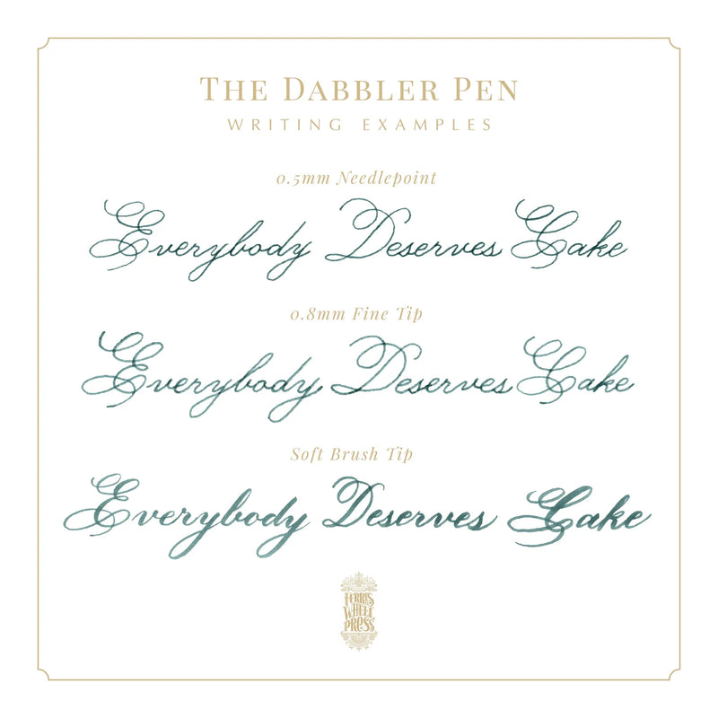 Ferris Wheel Press Write Your Own Fairy Tale Dabbler Pen Set 0.5mm Needlepoint