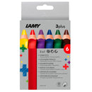 Lamy 3Plus Duo Coloured Pencils Set of 6