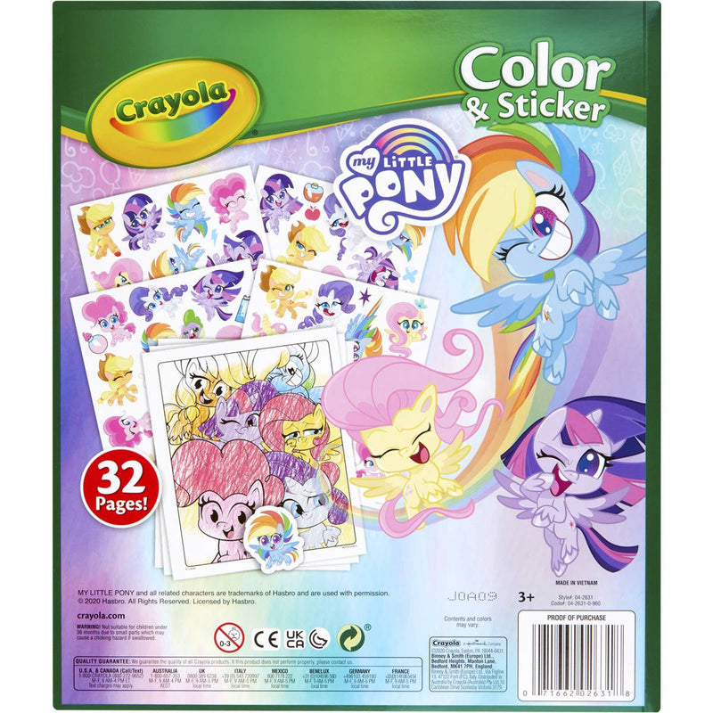 Crayola My Little Pony Colour & Sticker Kit