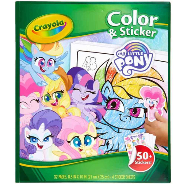 Crayola My Little Pony Colour & Sticker Kit