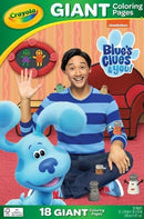 Crayola Giant Coloring Pages Foldalope Blues Clues 18 Pages