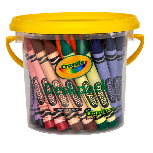 Crayola Large Crayons Desk Pack 48 Piece Tub
