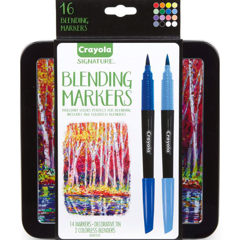 Crayola Signature Blending Markers Set of 16
