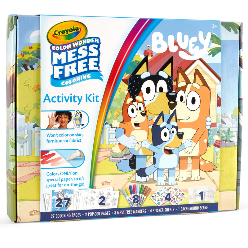 Crayola Colour Bluey Wonder Activity Kit