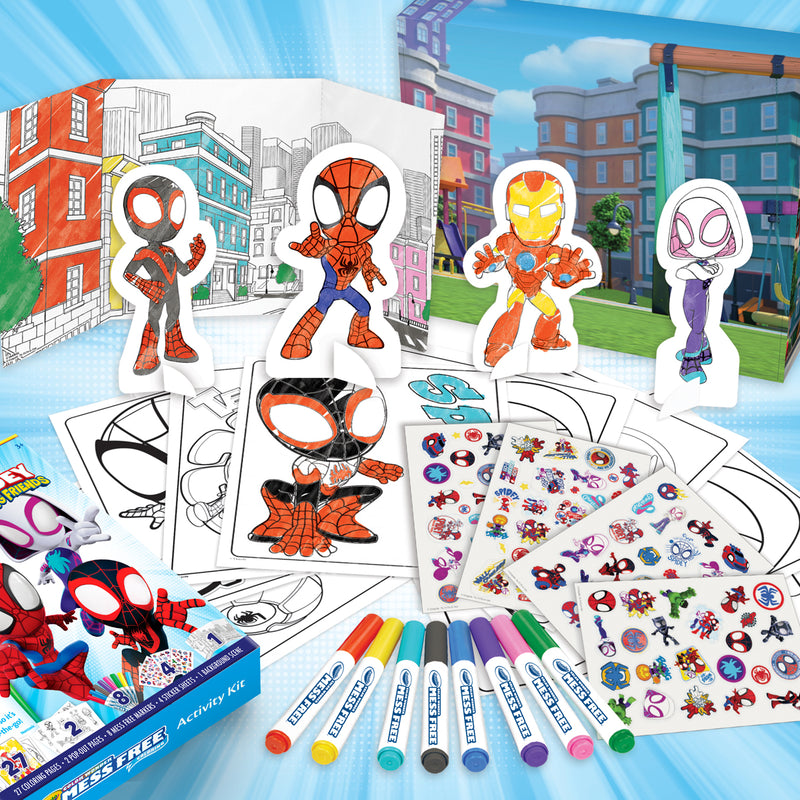 Crayola Colour Spidey & Friends Wonder Activity Kit