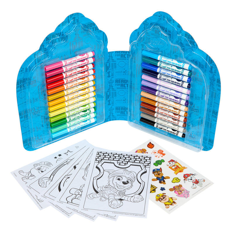 Crayola Colour & Sticker 45 Piece Paw Patrol Kit