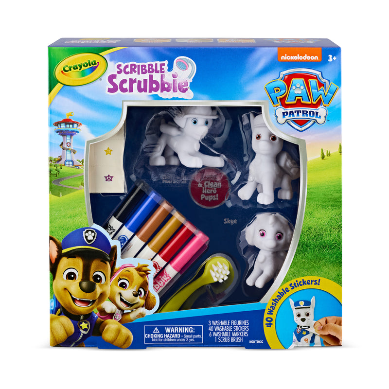 Crayola Scribble Scrubbies Paw Patrol Deluxe Combo Pack of 3