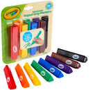 Crayola Young Kids Washable Tripod Grip Markers Set of 8