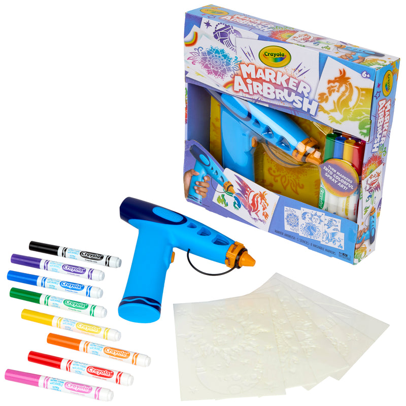Crayola Marker Airbrush Sprayer Kit