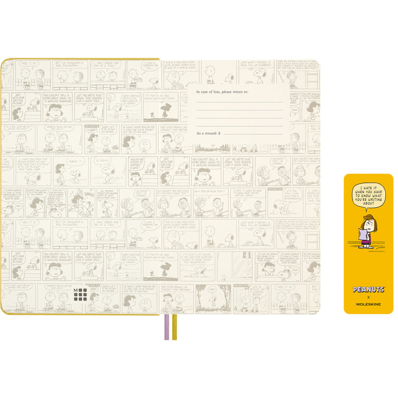Moleskine LE Peanuts Large Patty Hard Cover Ruled Notebook