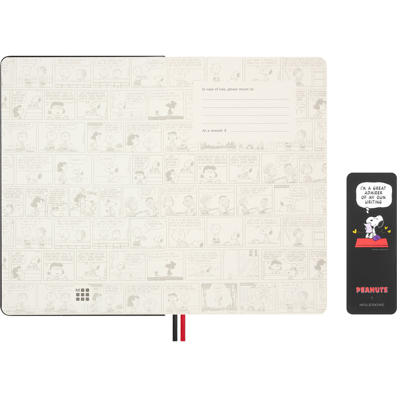 Moleskine LE Peanuts Large Snoopy Admirer Hard Cover Ruled Notebook
