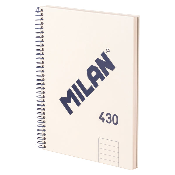 Milan Spiral Hardcover A5 80 Leaf 1918 Series Notebooks#Colour_BEIGE
