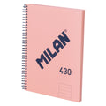Milan Spiral Hardcover A5 80 Leaf 1918 Series Notebooks#Colour_PINK