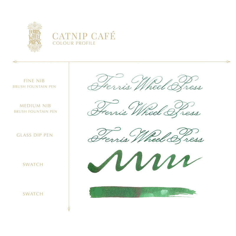 Ferris Wheel Press Catnip Cafe Fountain Pens Inks