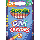 Crayola Swirl Crayons Set of 24