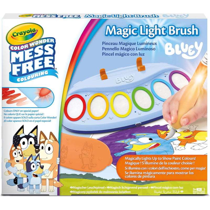 Crayola Colour Wonder Magic Light Brush Bluey