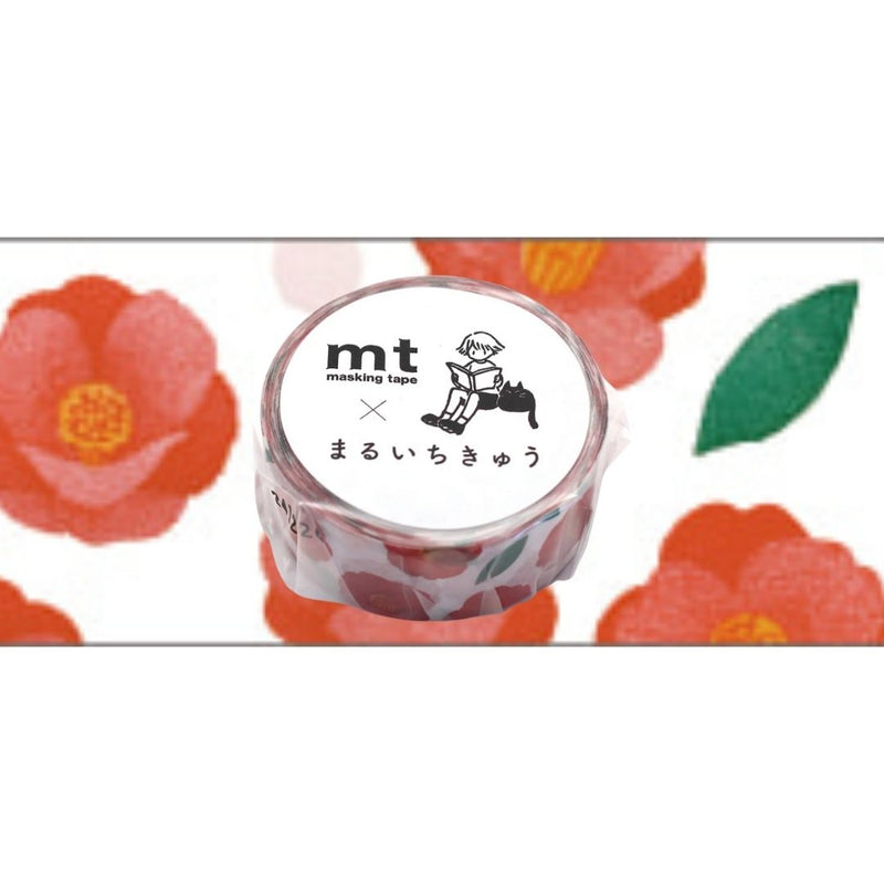 MT Washi Tape 15MM X 5M Maruichikyu Camellia