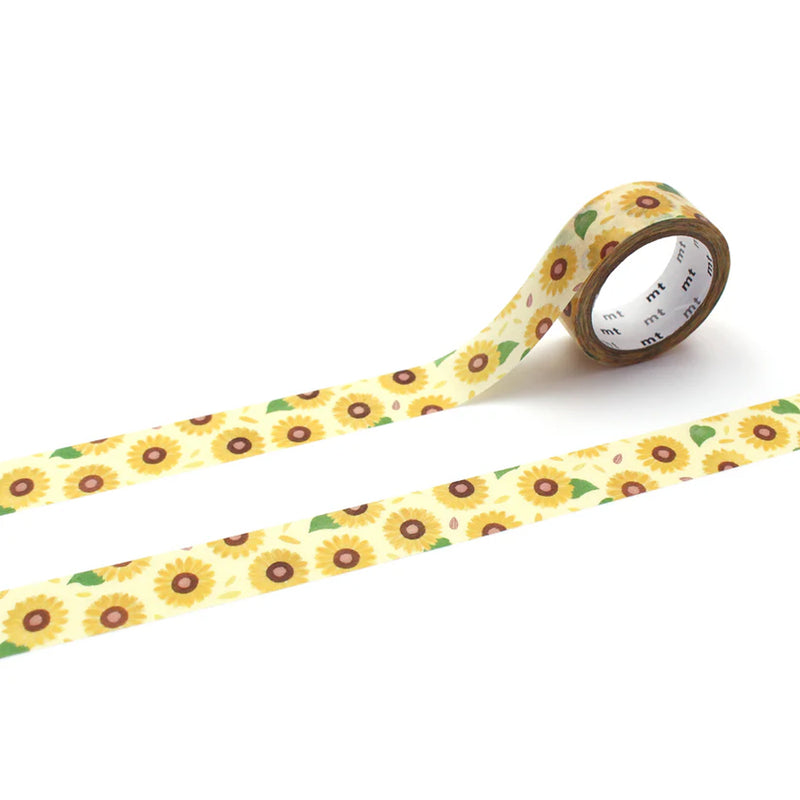 MT Washi Tape 15MM X 5M Maruichikyu Sunflower