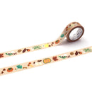 MT Washi Tape 15MM X 5M La Maupetit Golden Autumn