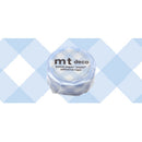 MT Washi Tape 15MM X 7M Checkered Pastel Ultramarine