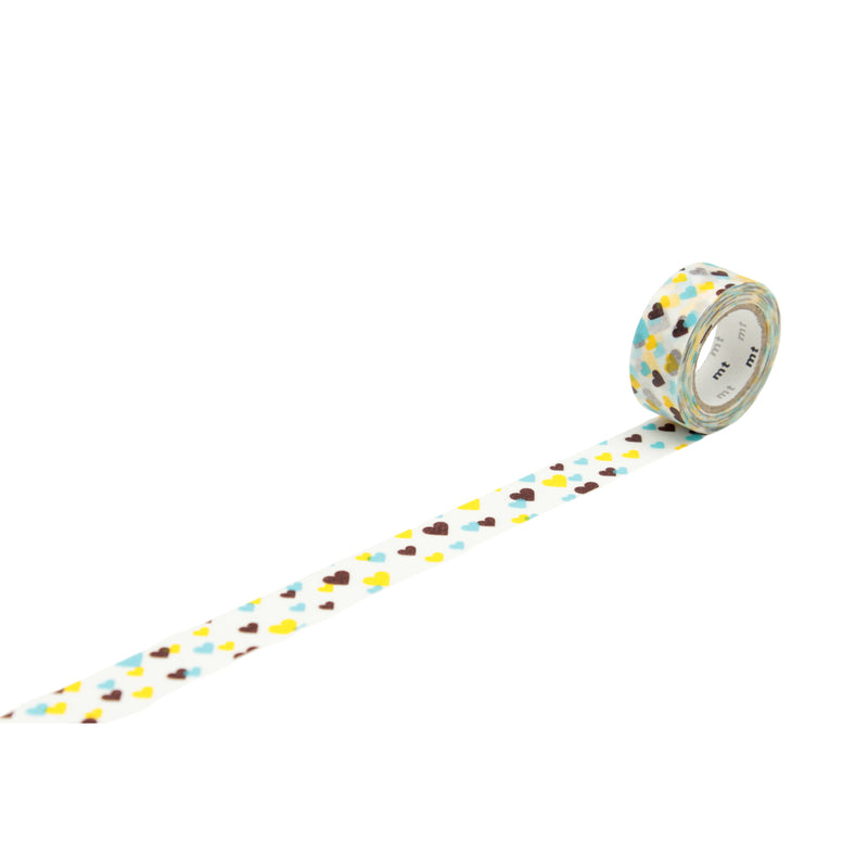 MT Washi Tape 15MM X 7M Kids Motif Heart