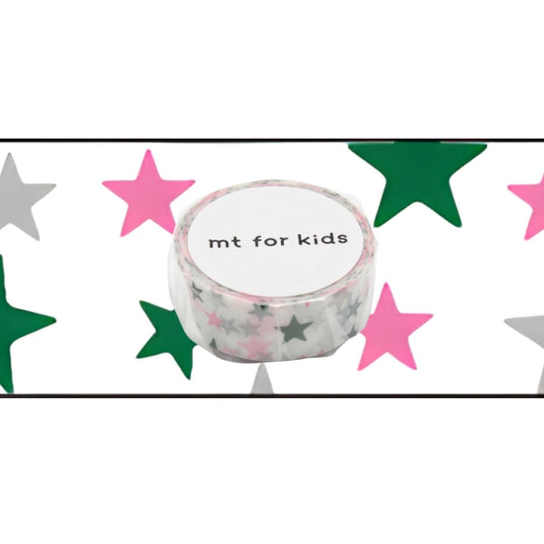 MT Washi Tape 15MM X 7M Kids Motif Star