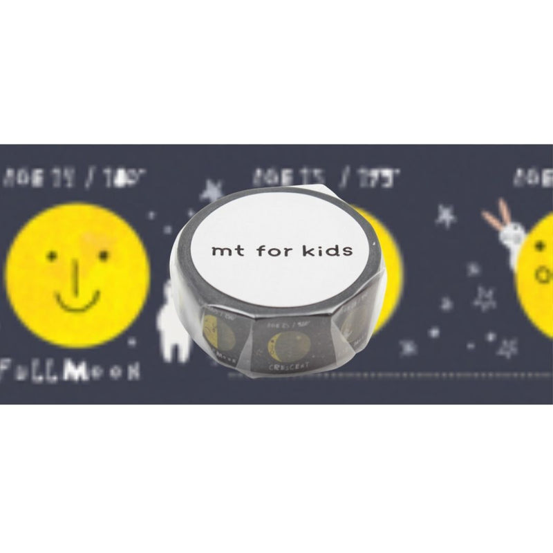 MT Washi Tape 15MM X 7M Kids Moon