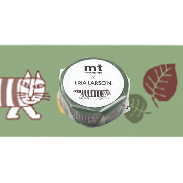 MT Washi Tape 15MM X 7M Lisa Larson Autumn Mikey