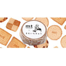 MT Washi Tape 15MM X 7M Maruichikyu Cookie Stripe