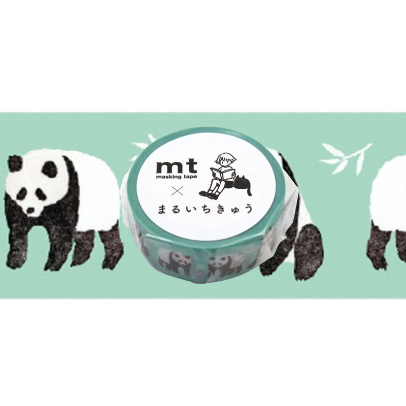 MT Washi Tape 15MM X 7M Maruichikyu Panda