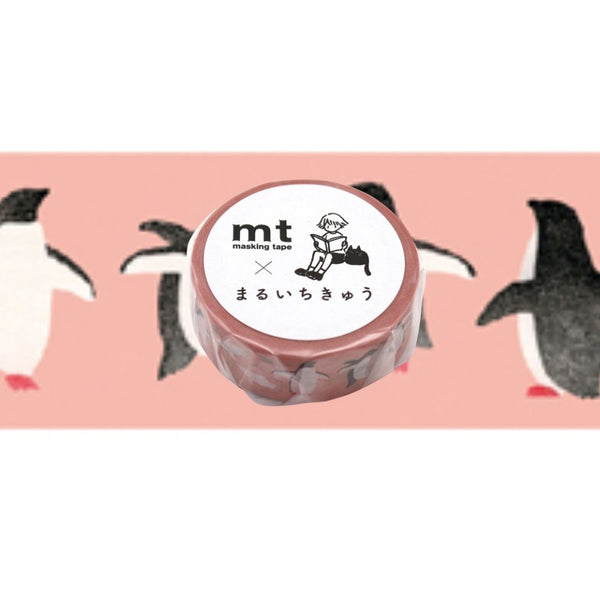 MT Washi Tape 15MM X 7M Maruichikyu Adelle Penguin